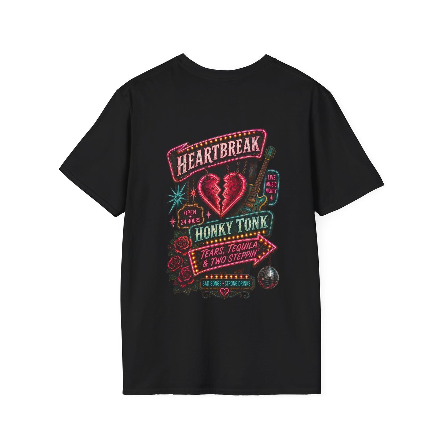 HEARTBREAK HONKY TONK T-Shirt