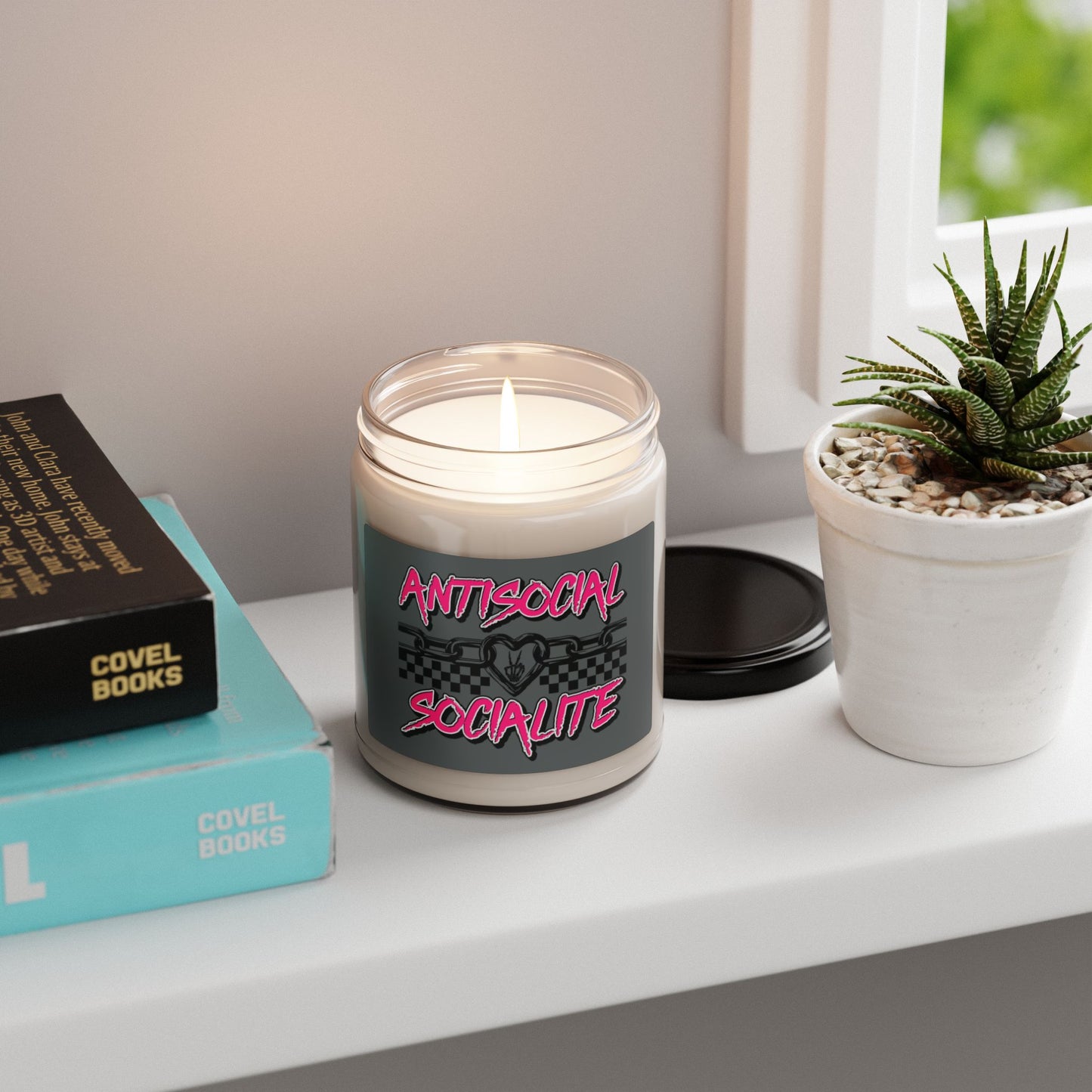 ANTI-SOCIAL SOCIALITE - Scented Soy Candle, 9oz