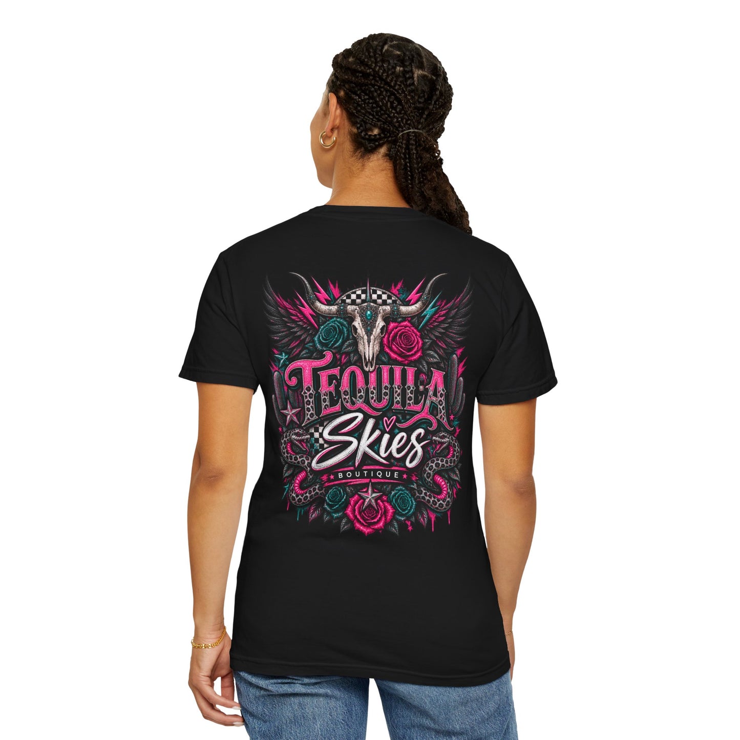 Tequila Skies Boutique Graphic Tee - CC