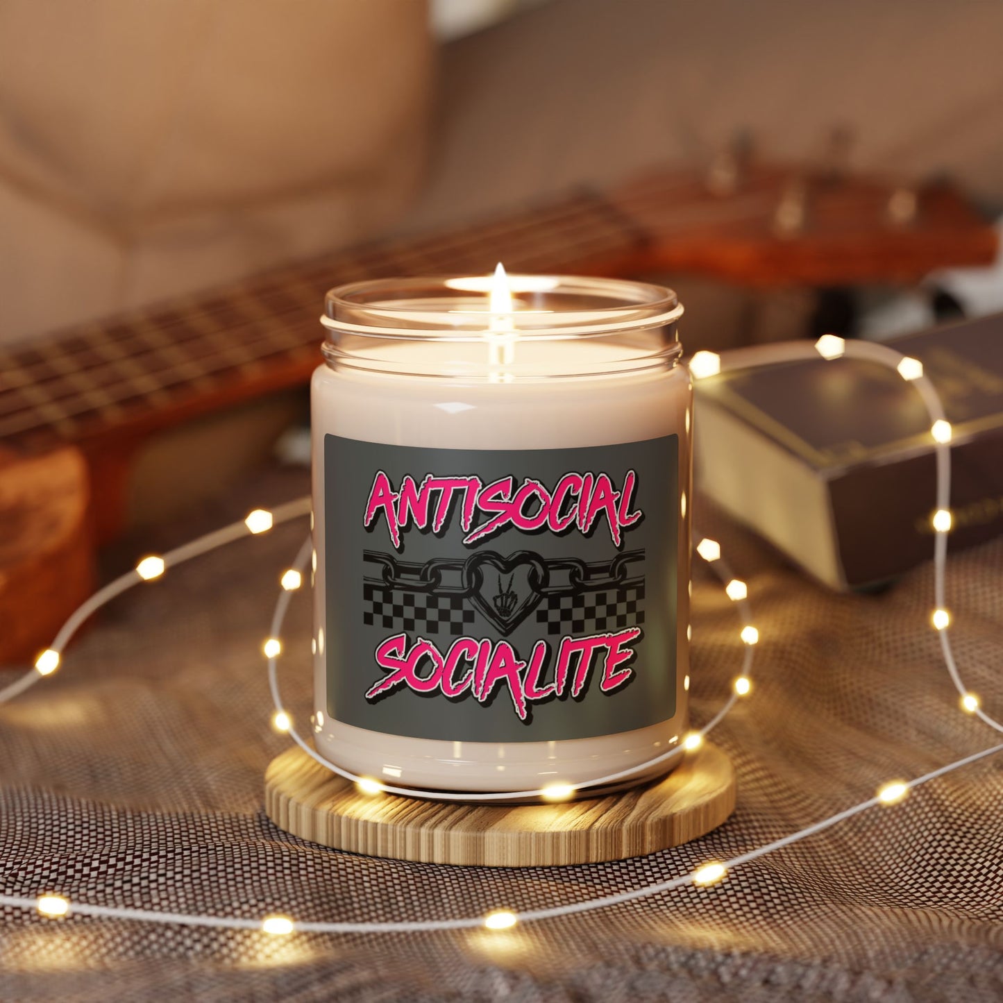 ANTI-SOCIAL SOCIALITE - Scented Soy Candle, 9oz