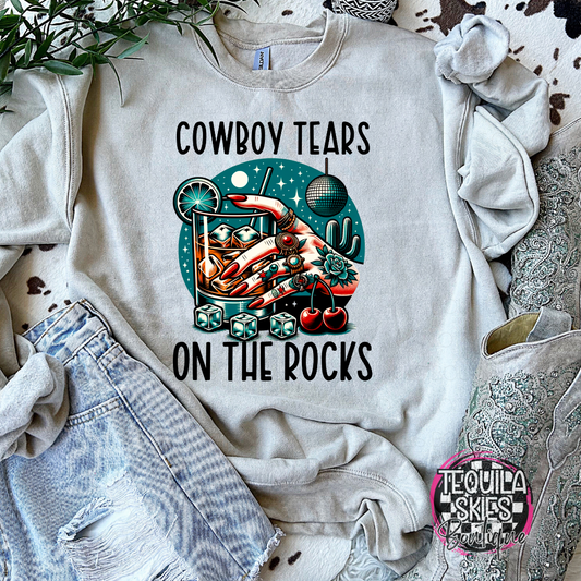 Cowboy Tears - Crewneck Sweatshirt
