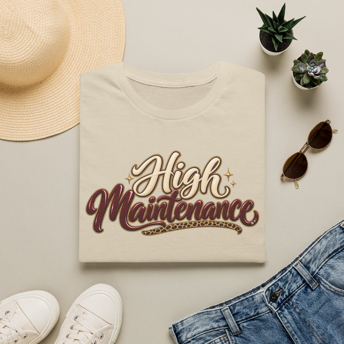 High Maintenance Graphic Tee