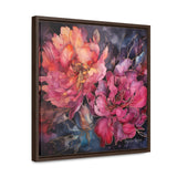 Petal Poetry Gallery Canvas Wraps, Square Frame
