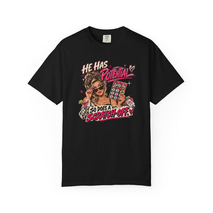He Has Potential Graphic Tee - CC