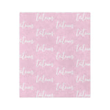 Personalized Custom Name Luxe Blanket