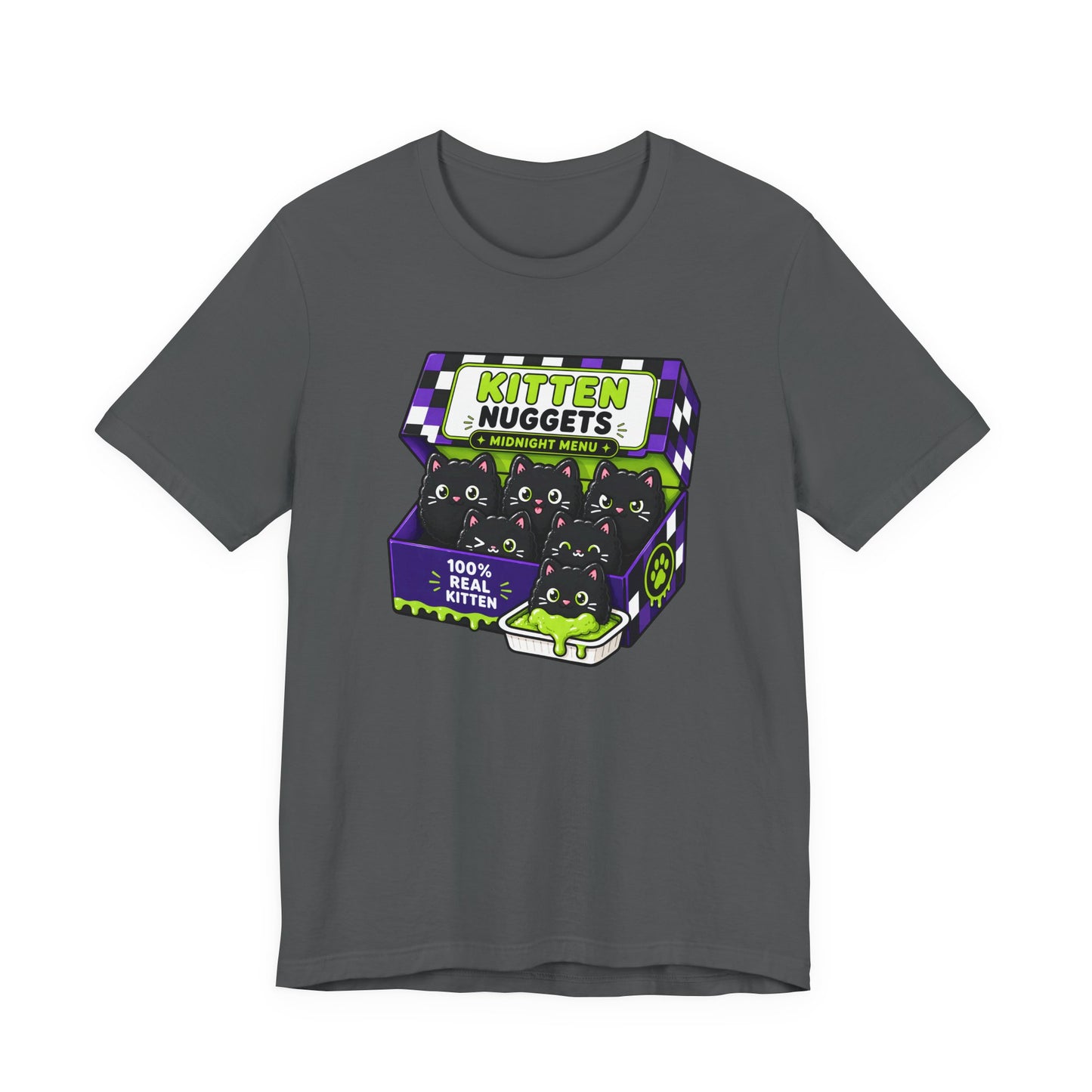 Kitten Nuggets Graphic T-Shirt – Cute & Creepy Novelty Tee