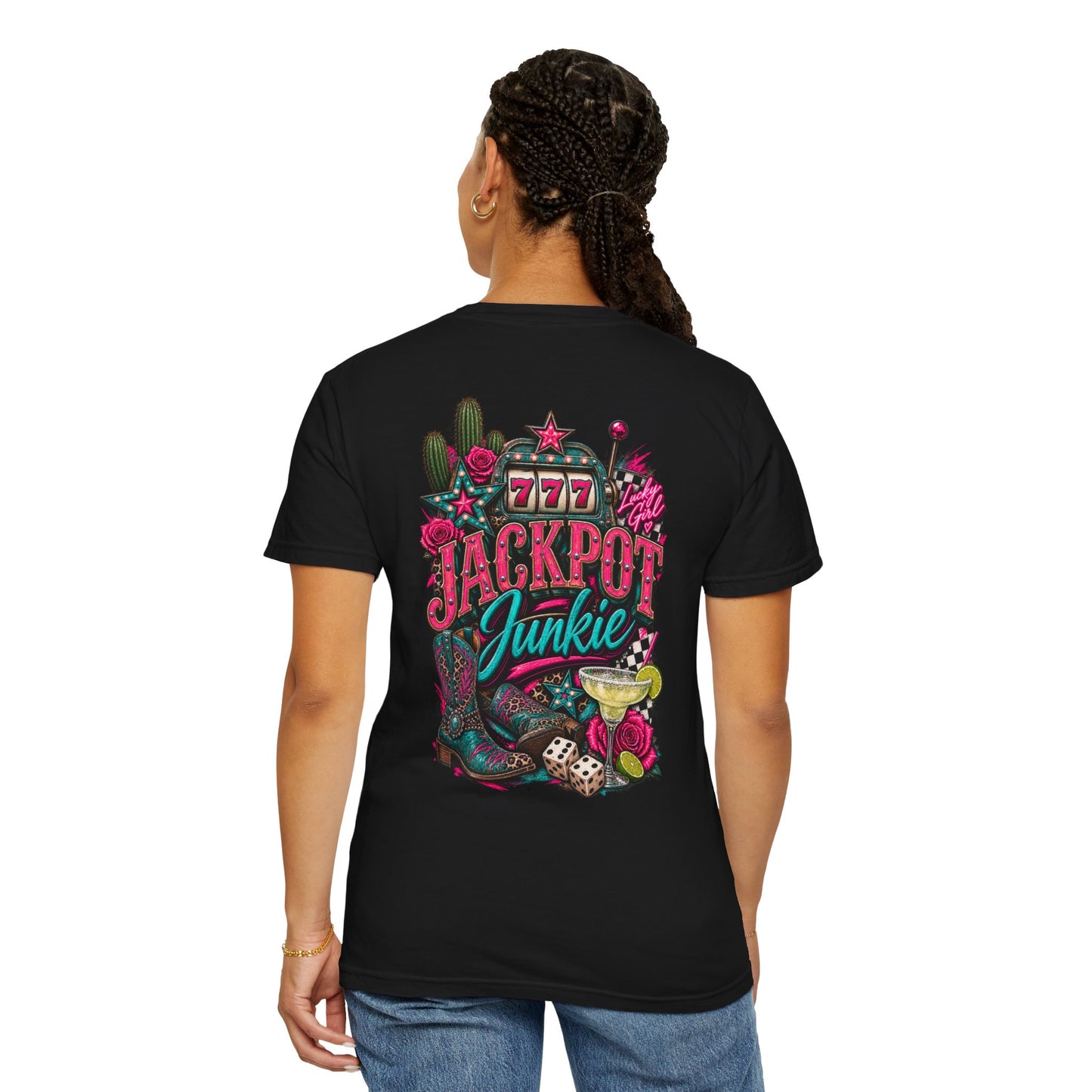 Jackpot Junkie Graphic Tee - CC