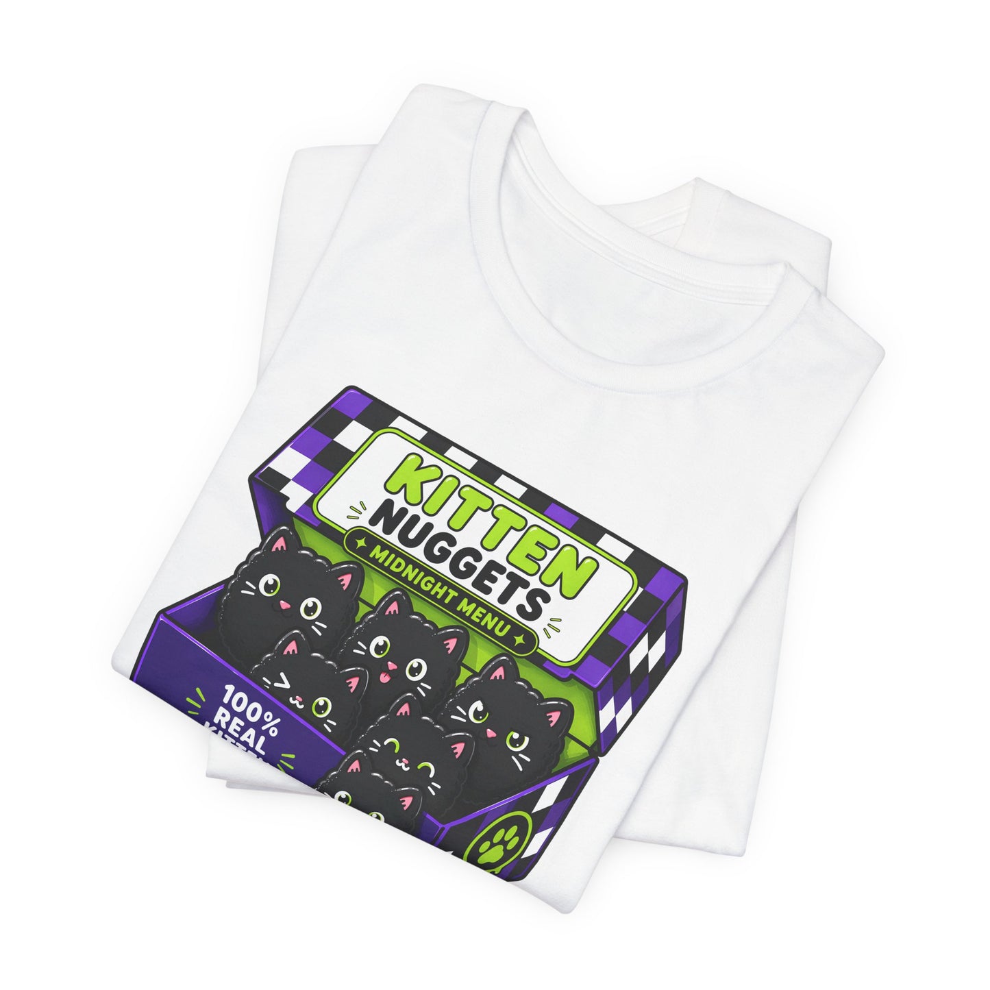 Kitten Nuggets Graphic T-Shirt – Cute & Creepy Novelty Tee