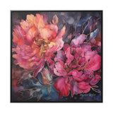 Petal Poetry Gallery Canvas Wraps, Square Frame
