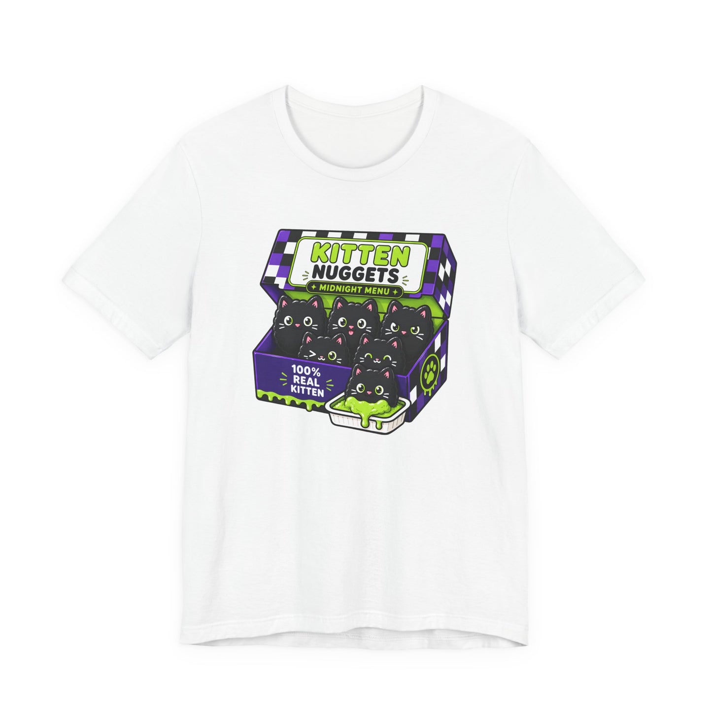 Kitten Nuggets Graphic T-Shirt – Cute & Creepy Novelty Tee