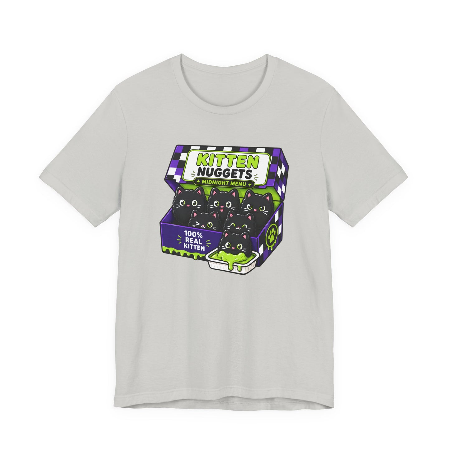 Kitten Nuggets Graphic T-Shirt – Cute & Creepy Novelty Tee