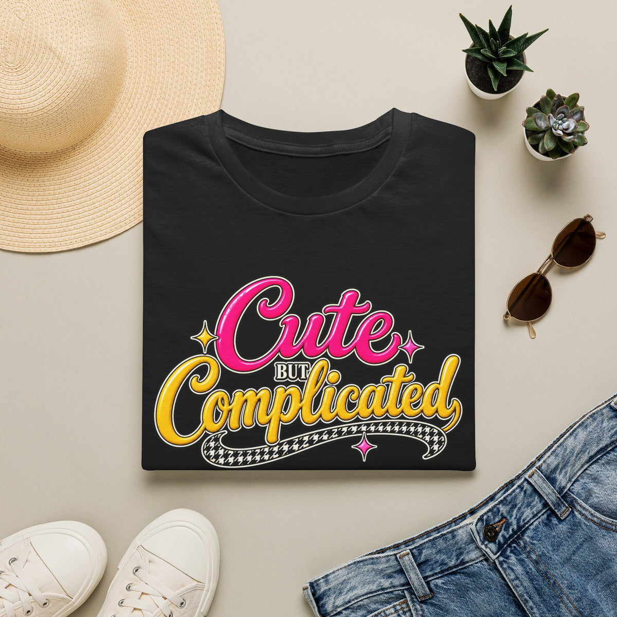 Cute but Complicated Graphic Tee
