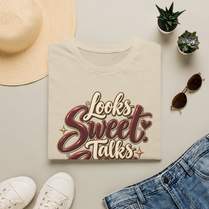 Looks Sweet Talks Shit Graphic Tee