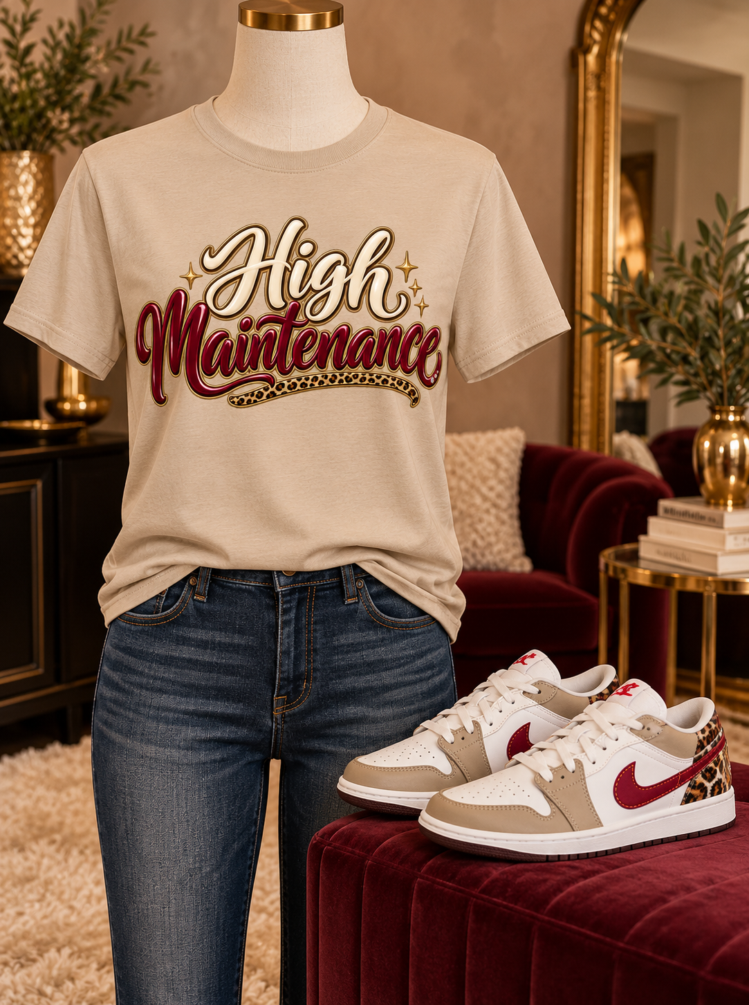 High Maintenance Graphic Tee