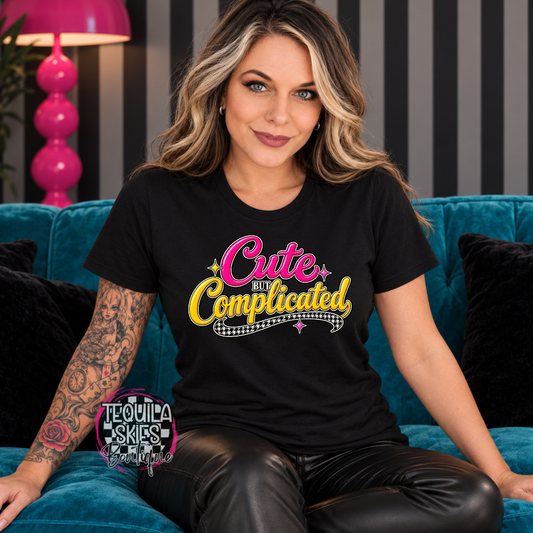 Cute but Complicated Graphic Tee