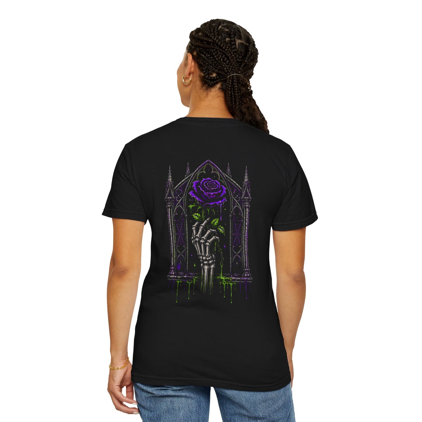 Cathedral Purple Rose Graphic Tee - CC