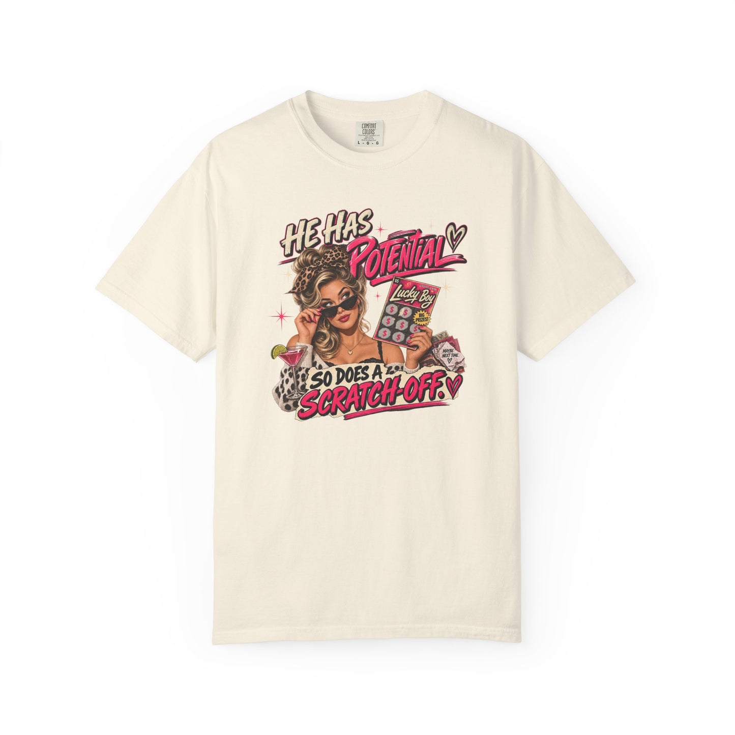 He Has Potential Graphic Tee - CC