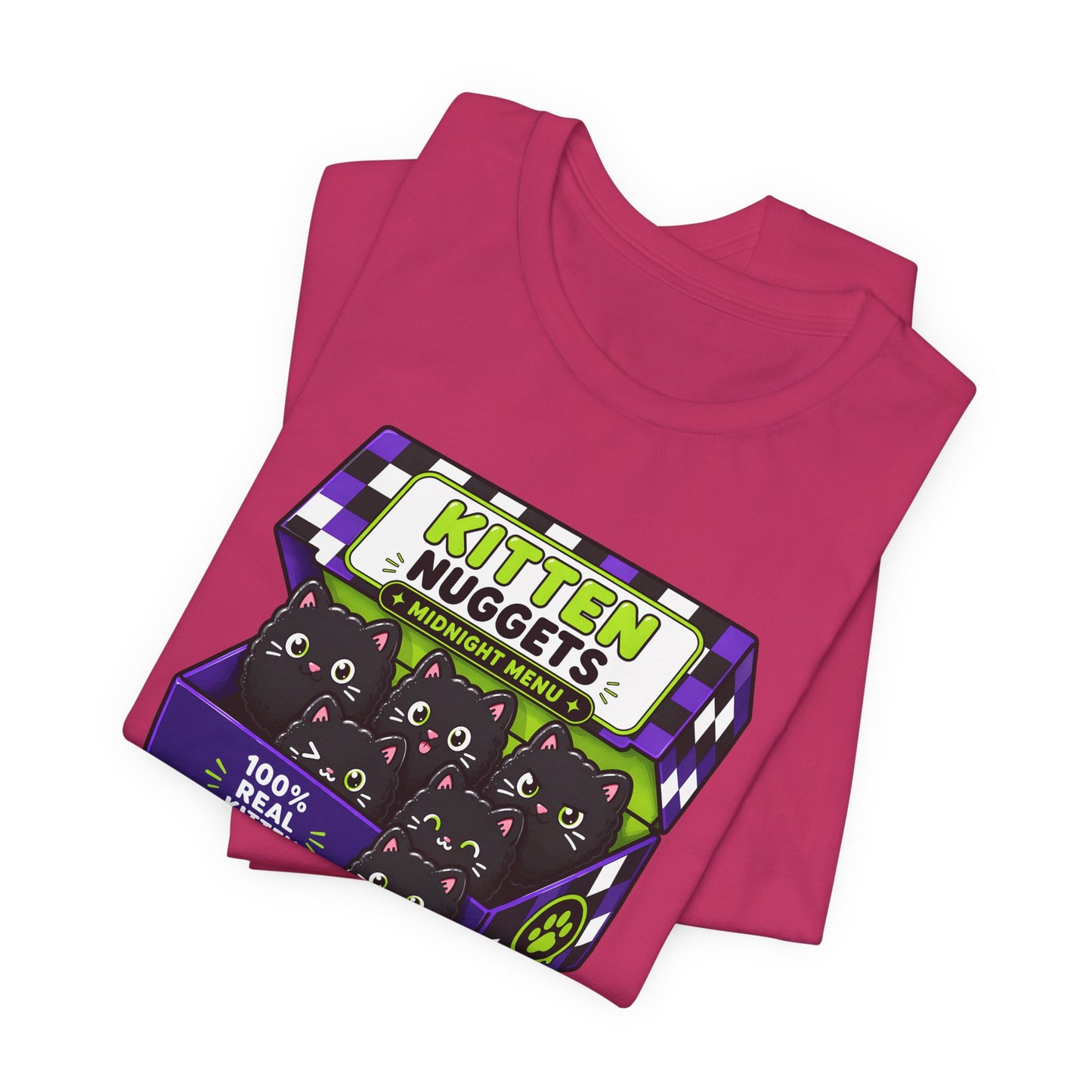 Kitten Nuggets Graphic T-Shirt – Cute & Creepy Novelty Tee