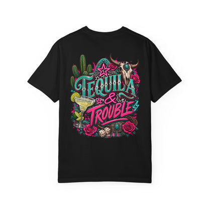 Tequila and Trouble Graphic Tee - CC