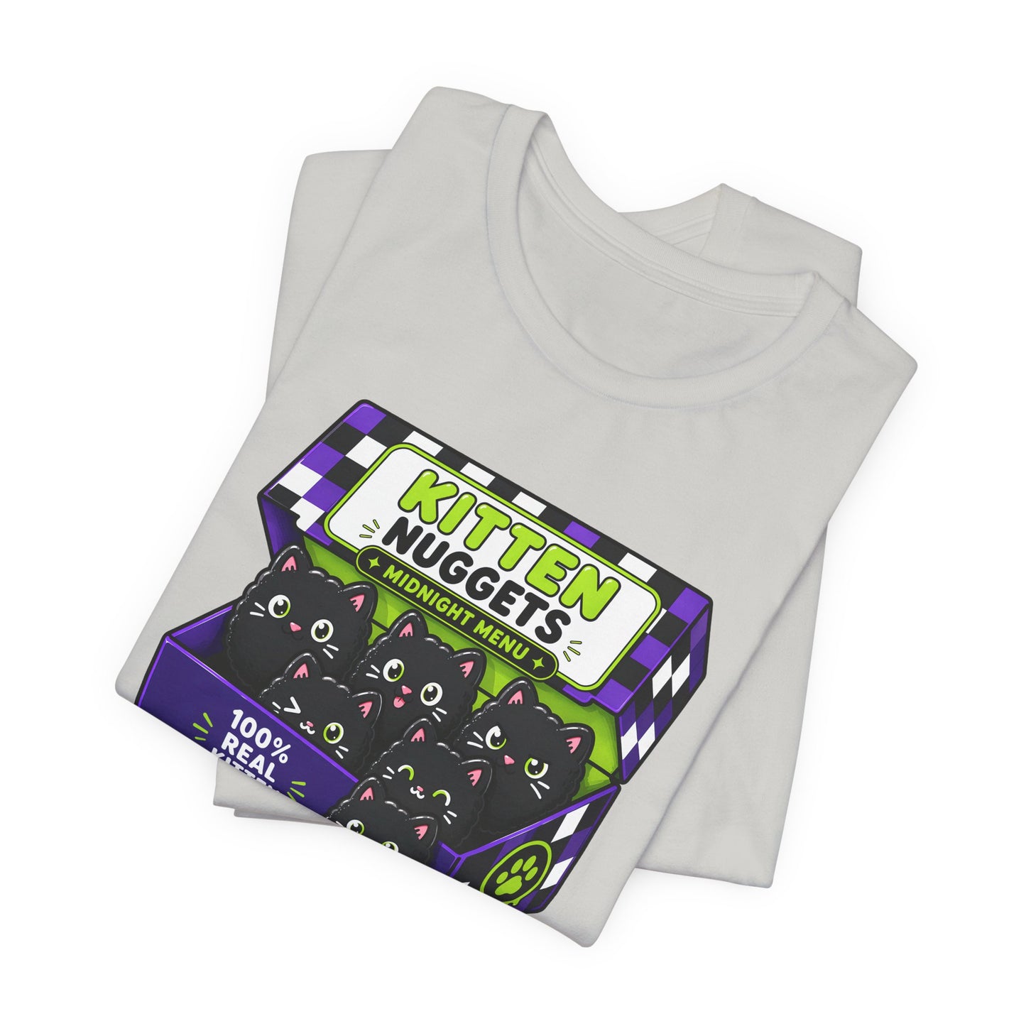 Kitten Nuggets Graphic T-Shirt – Cute & Creepy Novelty Tee