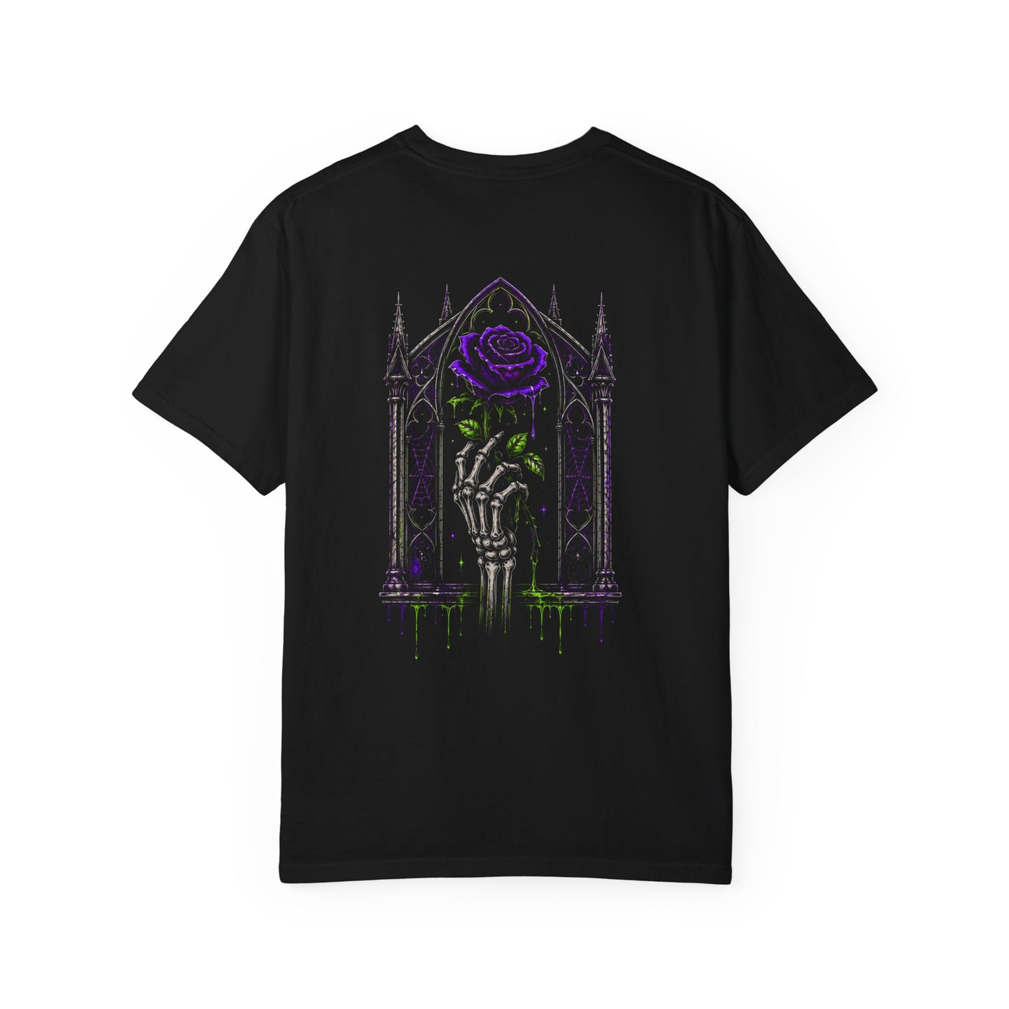 Cathedral Purple Rose Graphic Tee - CC