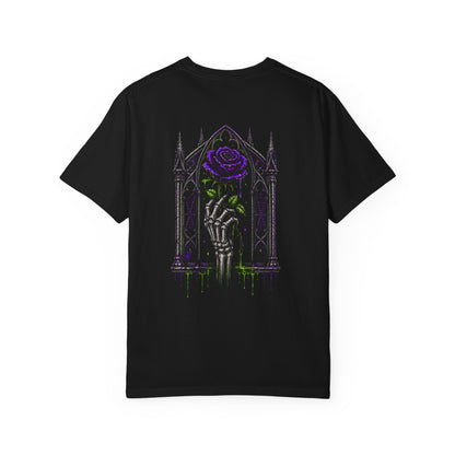 Cathedral Purple Rose Graphic Tee - CC