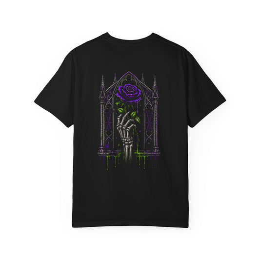 Cathedral Purple Rose Graphic Tee - CC