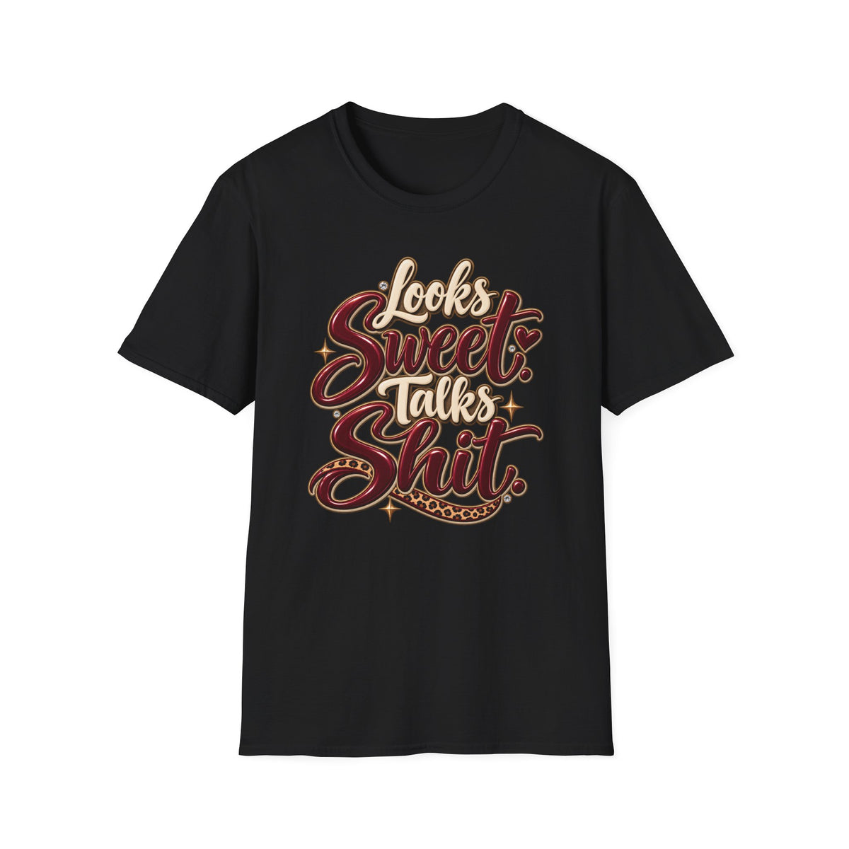 Looks Sweet Talks Shit Graphic Tee