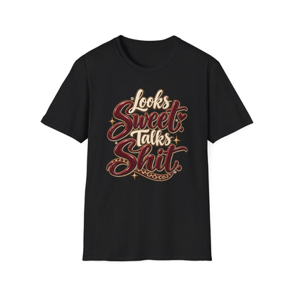 Looks Sweet Talks Shit Graphic Tee