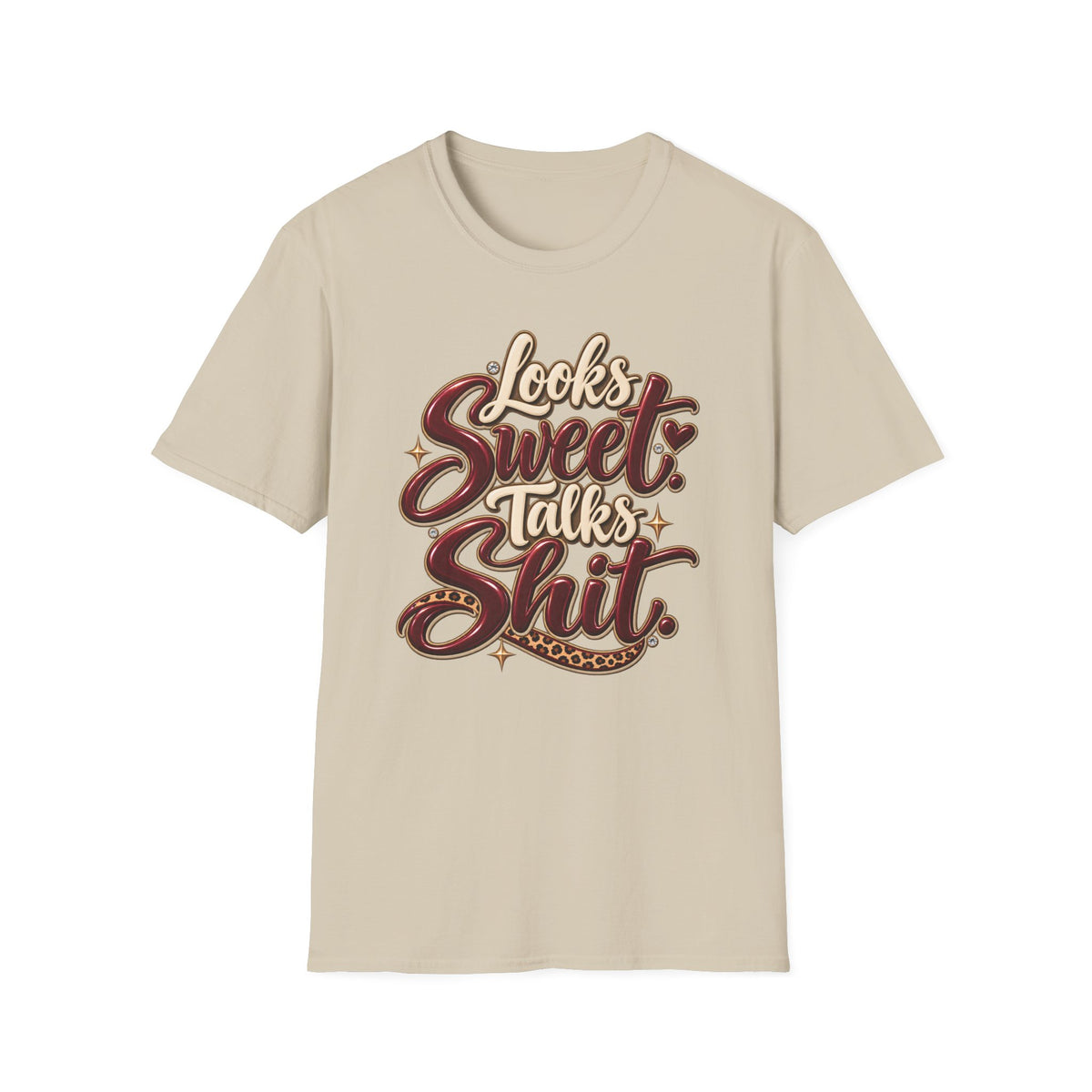 Looks Sweet Talks Shit Graphic Tee