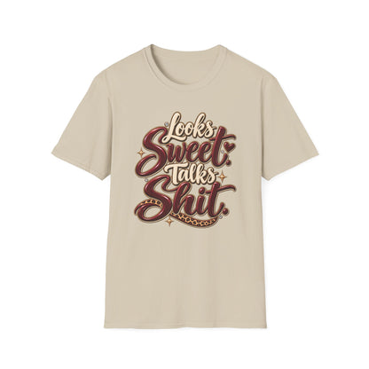 Looks Sweet Talks Shit Graphic Tee