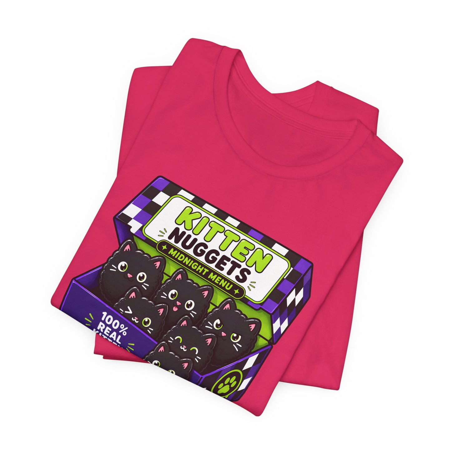 Kitten Nuggets Graphic T-Shirt – Cute & Creepy Novelty Tee