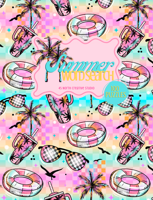 SUMMER Word Search Book