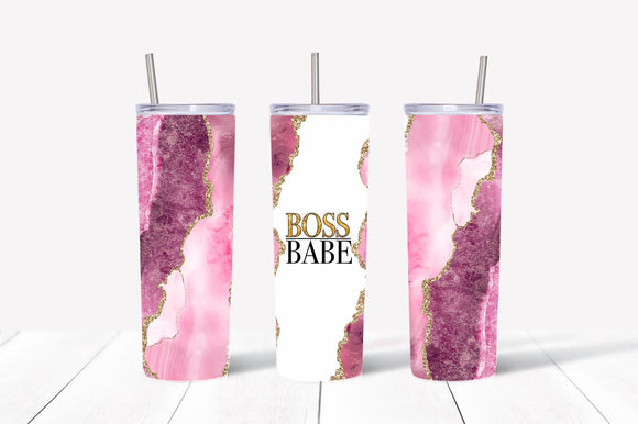 Boss Babe 20oz Skinny Tumbler