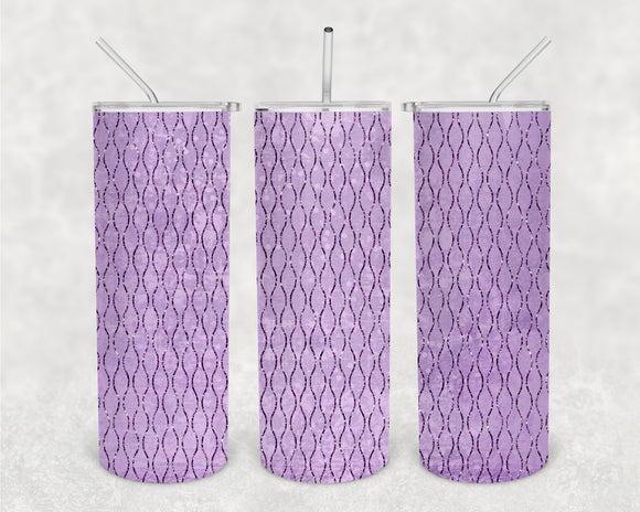 Amethyst Shimmy 20oz Skinny Tumbler Tequila Skies Boutique