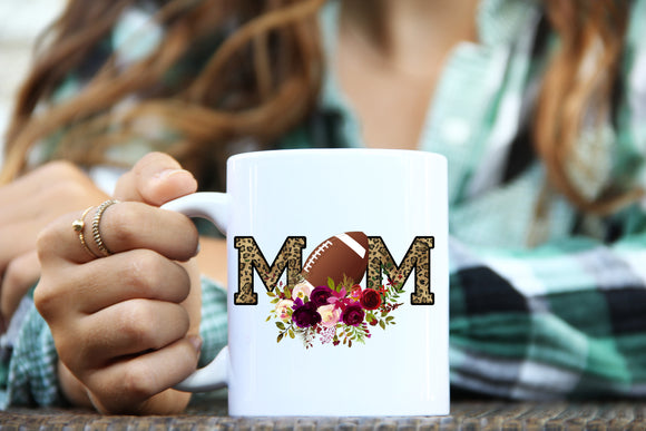 Football Mom 11oz Mug
