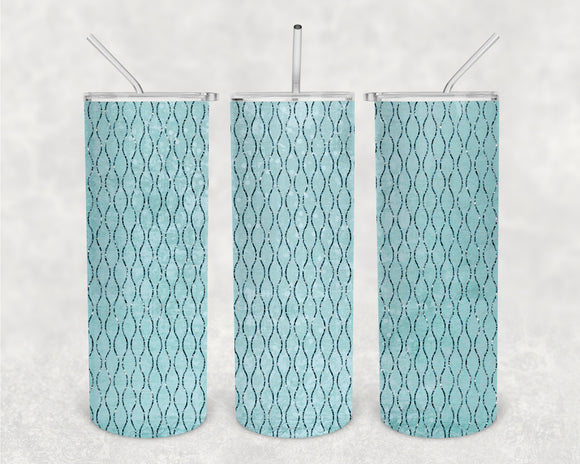 London Blues Shimmy 20oz Skinny Tumbler Tequila Skies Boutique
